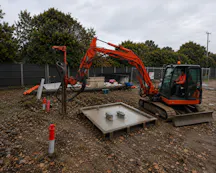 Earth Stake Drilling in Booroobin