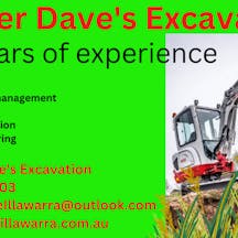 Logo of Digger Dave Tight Access Excavation