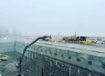 Over 50t Long Reach Excavator for Hire