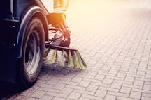 Small or Ride On Street Sweeper for Hire in Deception Bay