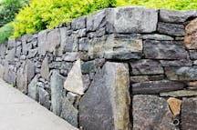 Boulder Retaining Walls in Logan Reserve