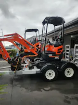Mini Excavator for Hire in Botany