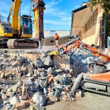 Demolition in Capalaba