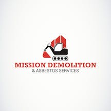 Logo of Mission demolition and asbestos pty ltd