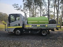 Under 4,000L Truck Mounted Water Cart for Hire