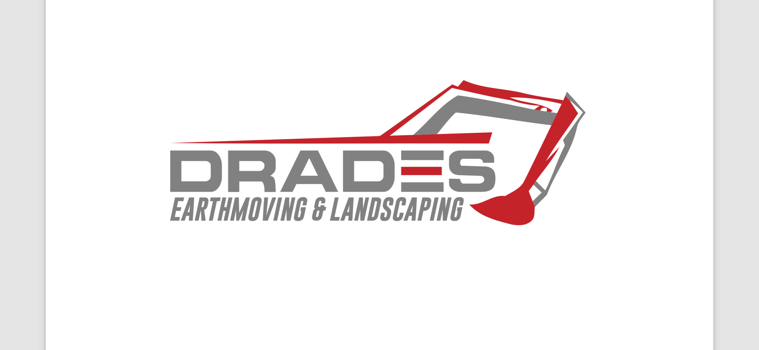 Logo of Drades Earthmoving and Civil