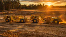 Open Bowl Twin Power Scraper for Hire in Manjimup