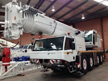 50t - 100t SWL Mobile Slewing Crane for Hire