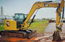 Track Mounted Excavator for Hire in Farrar