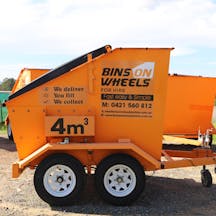 Logo of Bins On Wheels for hire