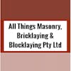 Logo of All Things Masonry, Bricklaying & Blocklaying Pty Ltd