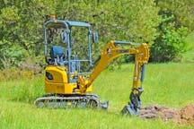 Mini Excavator for Hire in Myocum