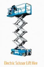 Over 12m Height Electric Scissor Lift for Hire