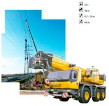 50t - 100t SWL Rough Terrain Crane for Hire