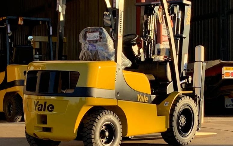 Diesel Powered Forklift