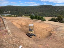 Excavation in Lesmurdie