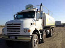 9,000L - 16,000L Truck Mounted Water Cart for Hire