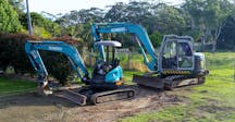 Mini Excavator for Hire in Diamond Beach