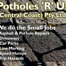 Logo of Potholes 'R' Us (Central Coast) Pty Ltd