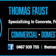 Logo of Faust Concrete Construction Pty Ltd