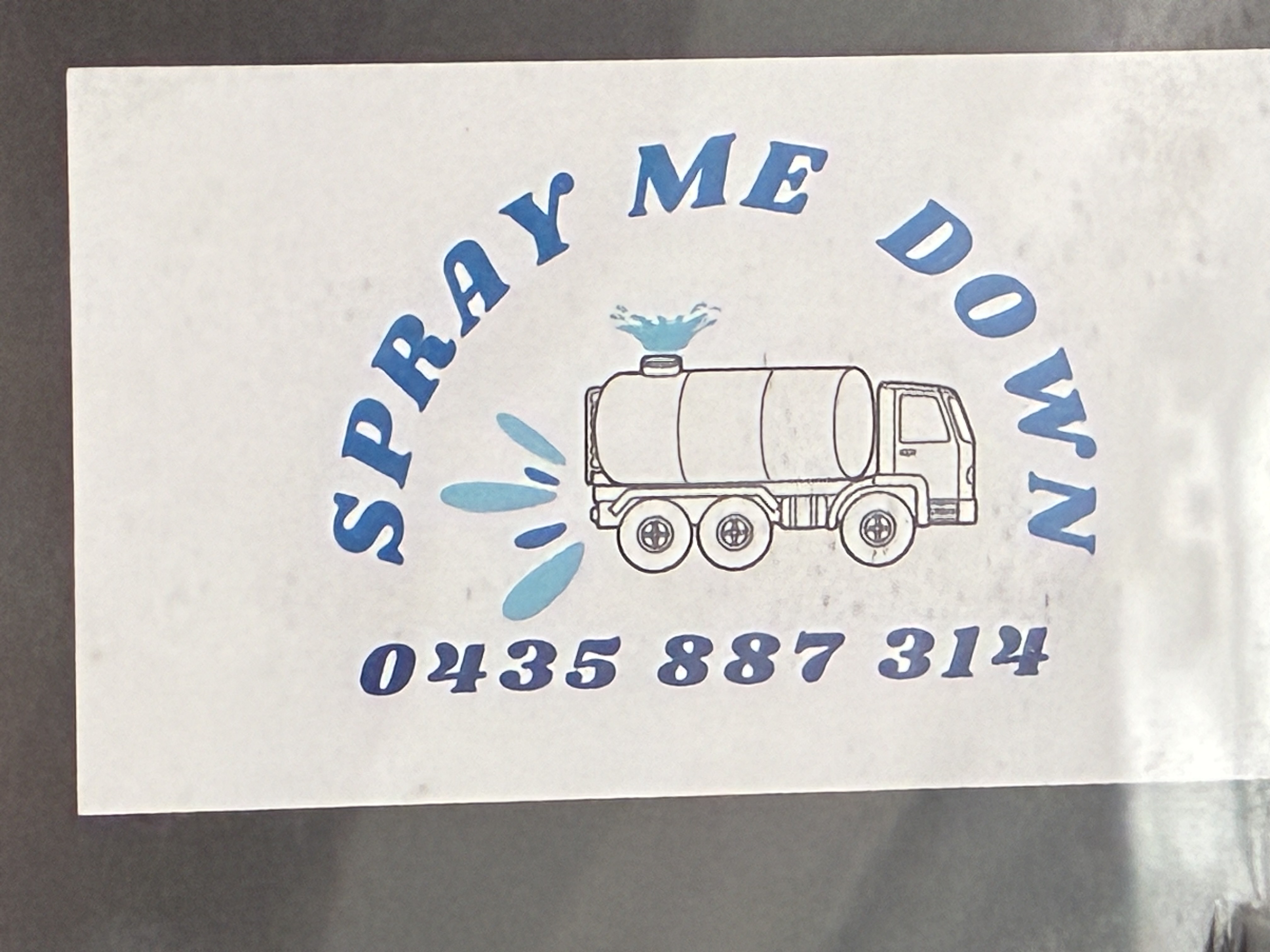 Logo of Spray Me Down Pty Ltd