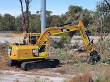 Track Mounted Excavator for Hire in Caversham