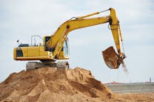 Track Mounted Excavator for Hire in Malvern