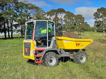 4t - 6t Site Dumpers and Front Tippers for Hire
