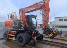10t - 20t Hi-Rail Excavator for Hire