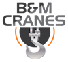 Logo of B & M Cranes Pty Ltd
