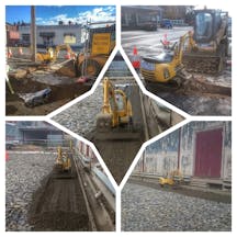 Mini Excavator for Hire in Maiden Gully