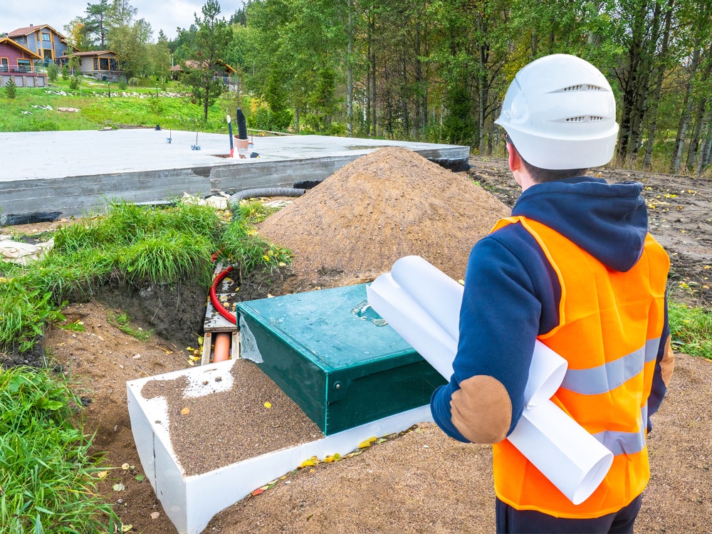 Sewer installation