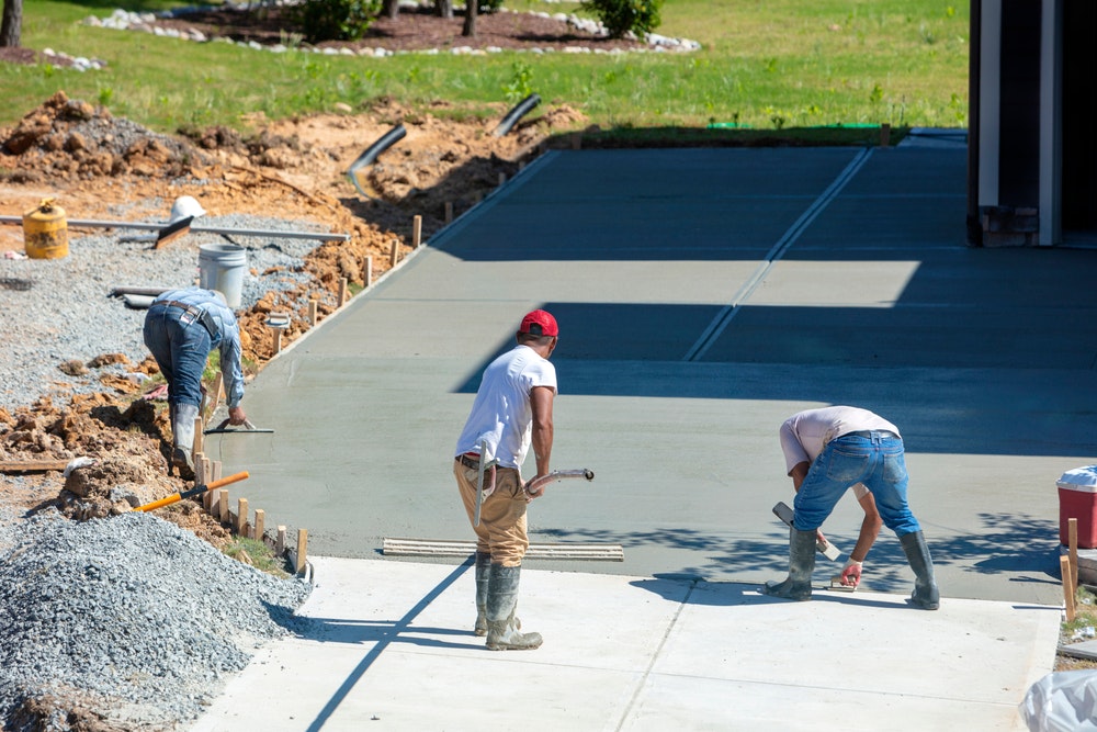 Driveway construction