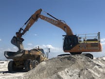 High Reach Excavator for Hire in Yandina