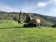 High Reach Excavator for Hire in Yandina