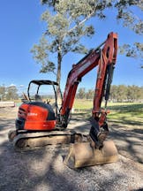 3.5t - 5.5t Mini Excavator for Hire