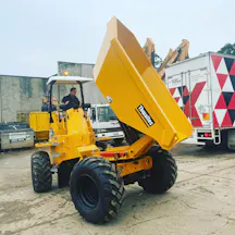 7t - 10t Site Dumpers and Front Tippers for Hire