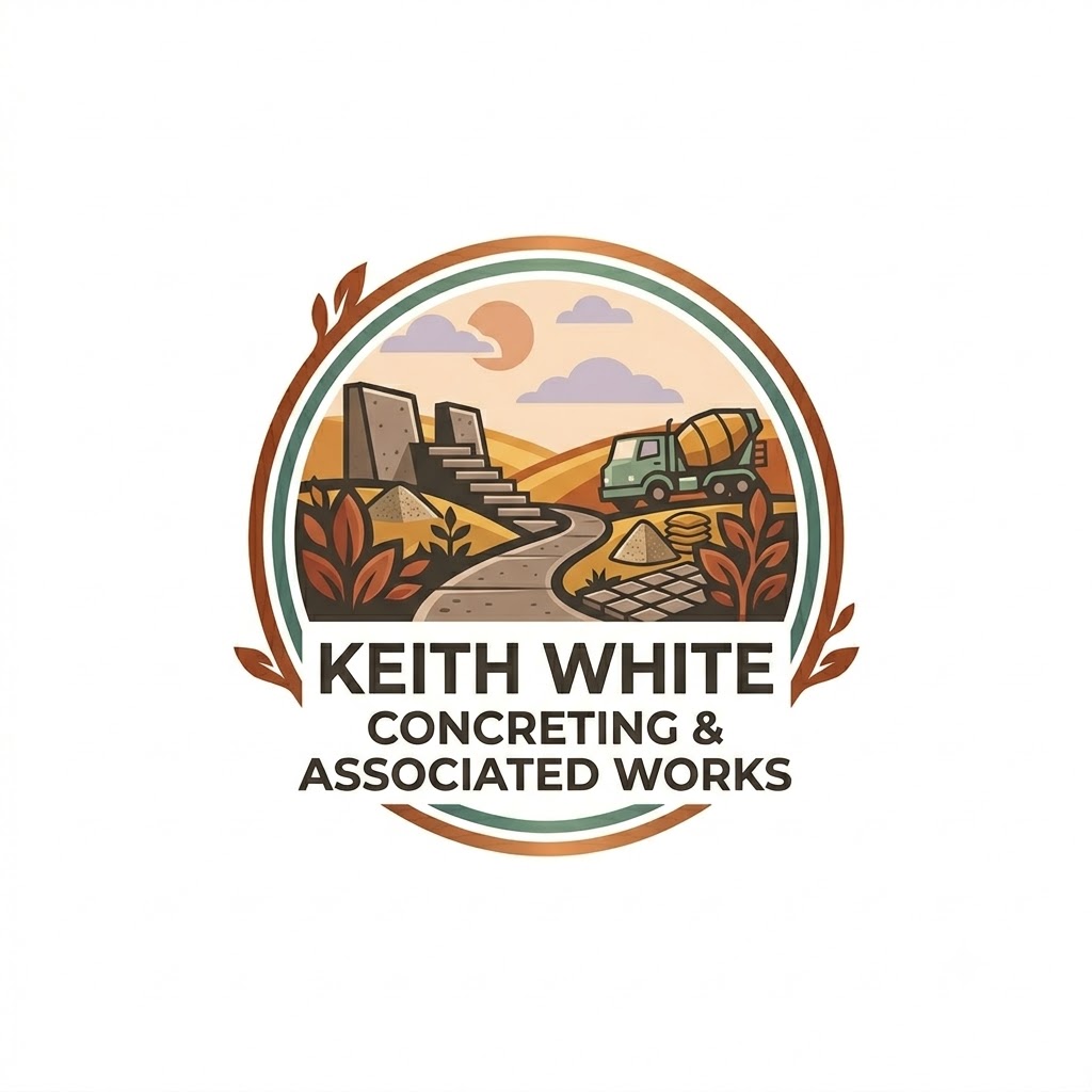 Logo of Keith White Concreting & Associated Works