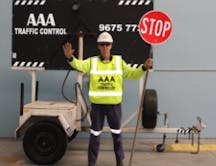 Logo of AAA Traffic Control Pty Ltd