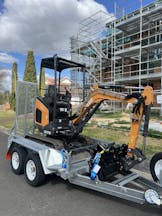 Micro Excavator for Hire in Wetherill Park