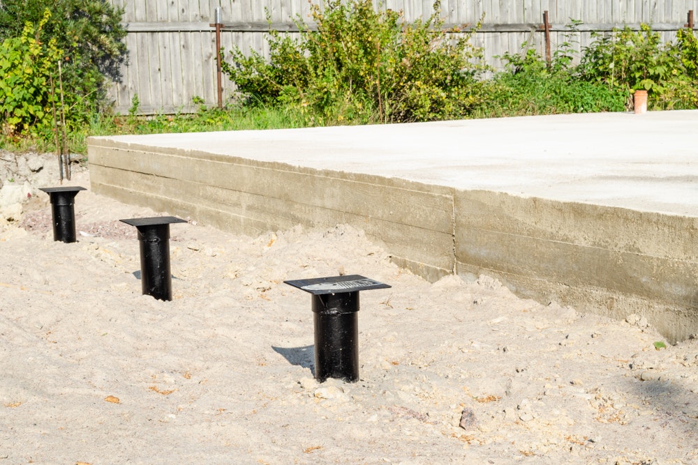 Pad cuts for houses, sheds, arenas, tanks, and laydowns