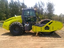 Over 20t Pad Foot Roller for Hire