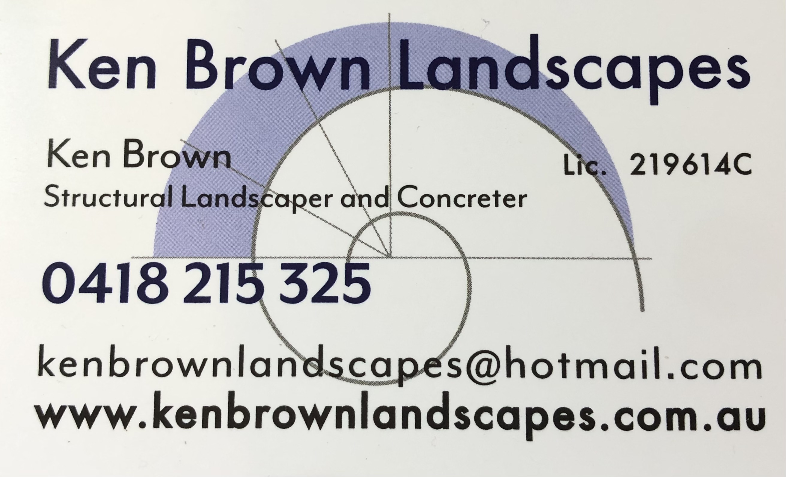 Logo of Ken Brown Landscapes