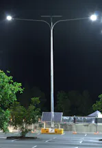 Solar Powered Lighting Tower for Hire in Ironbark