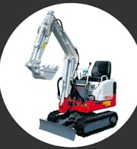 Mini Excavator for Hire in Captain Creek