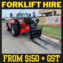 Up to 3t Gas and Petrol Forklift for Hire