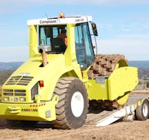 6t - 10t Pad Foot Roller for Hire