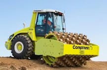 6t - 10t Pad Foot Roller for Hire