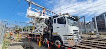 Under 10m Height Truck Mounted EWP for Hire