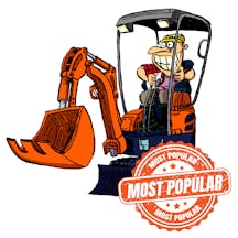 Micro Excavator for Hire in Glen Aplin